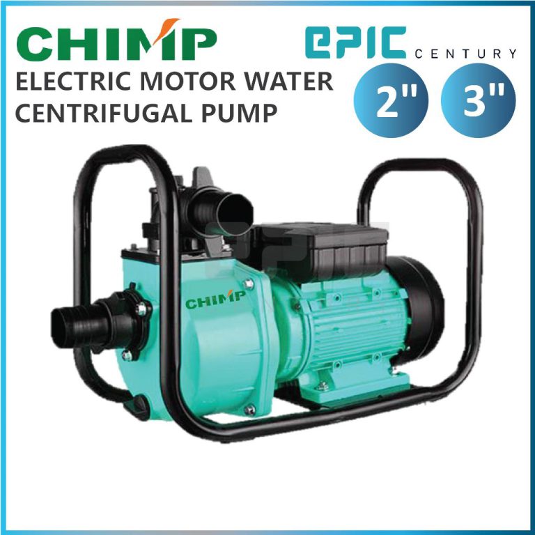 CHIMP ELECTRIC MOTOR WATER CENTRIFUGAL PUMP 2″ AND 3″