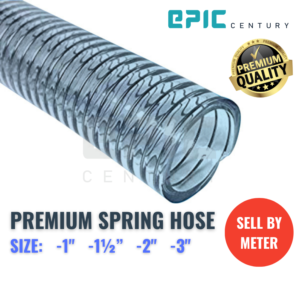 PREMIUM SPRING HOSE 1″ / 1 ½” / 2″ / 3″ (SELL BY METER)