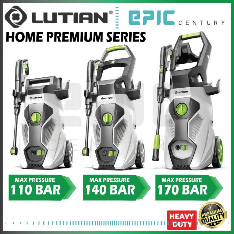 Lutian High Pressure Cleaner 110 Bar/140 Bar/170 Bar Car Washer / Mesin Cuci Kereta / Water Jet