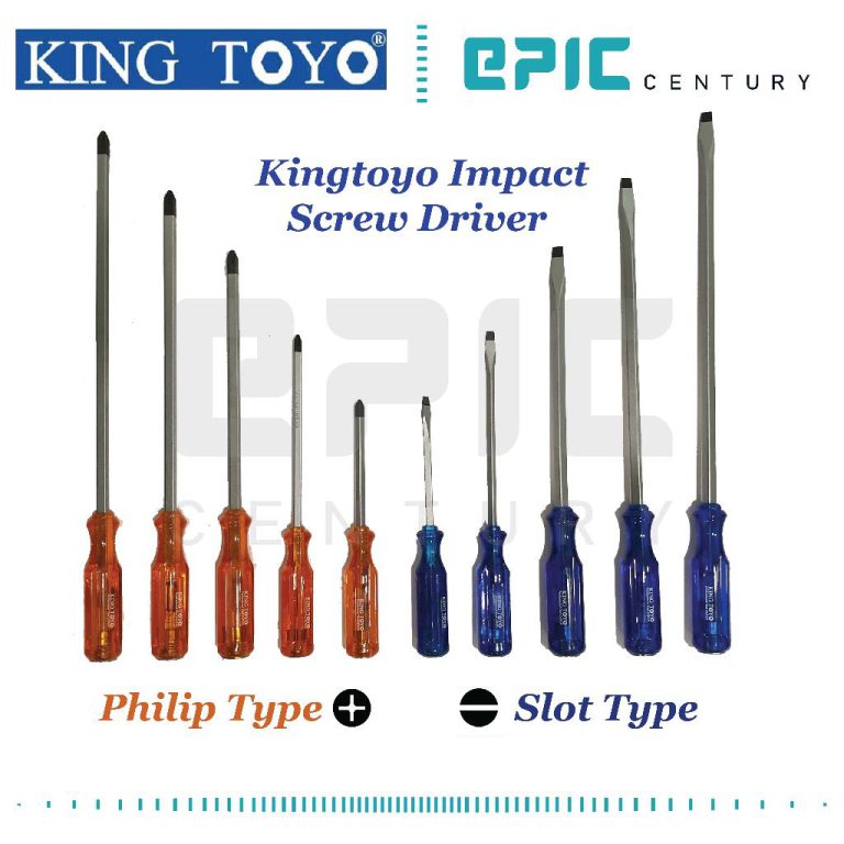King Toyo Impact Screwdriver (Go-Thru) Impact Screwdriver / Pahat