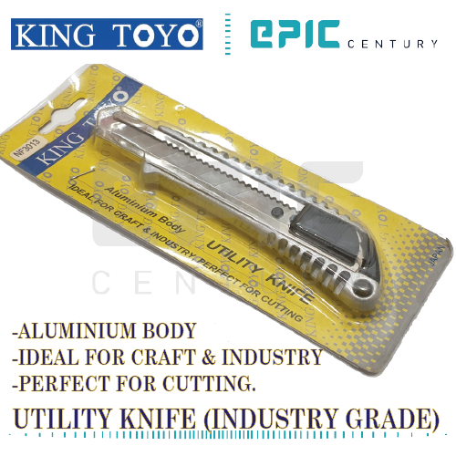 King Toyo Aluminium Knife (Pisau Aluminium)
