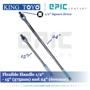 King Toyo Flexible Handle Or Breaker Bar 15″ And 24″